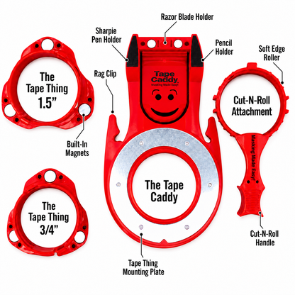 The Tape Caddy Super Pack