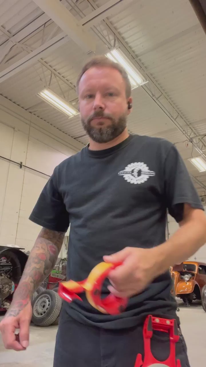 Collision Edge Cut-N-Roll Combo with magnetic Tape Thing and cutting and edge-rolling attachment for professional painters.
